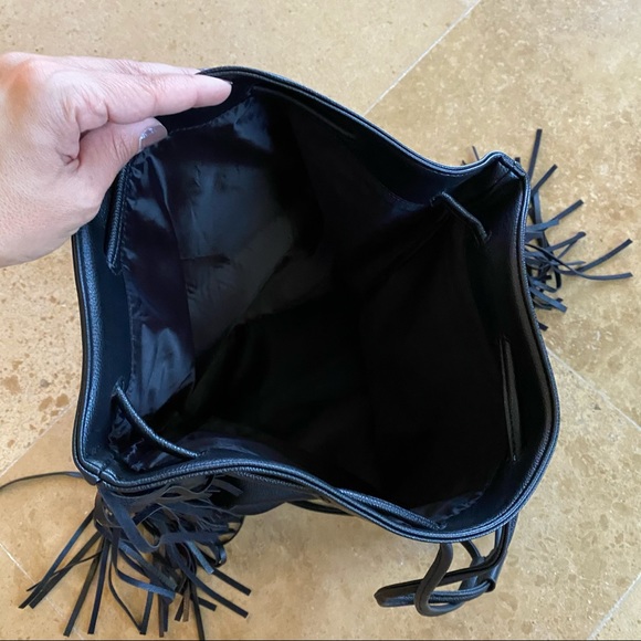 NWOT Victoria Secret Fringe Backpack - Picture 7 of 9
